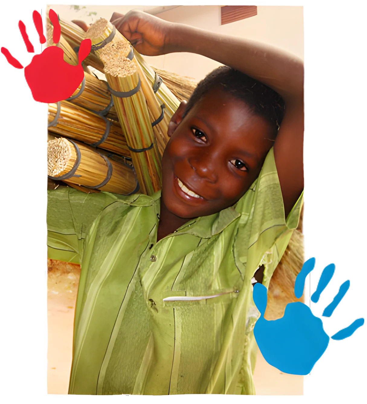 Child smiling - Global Change for Children