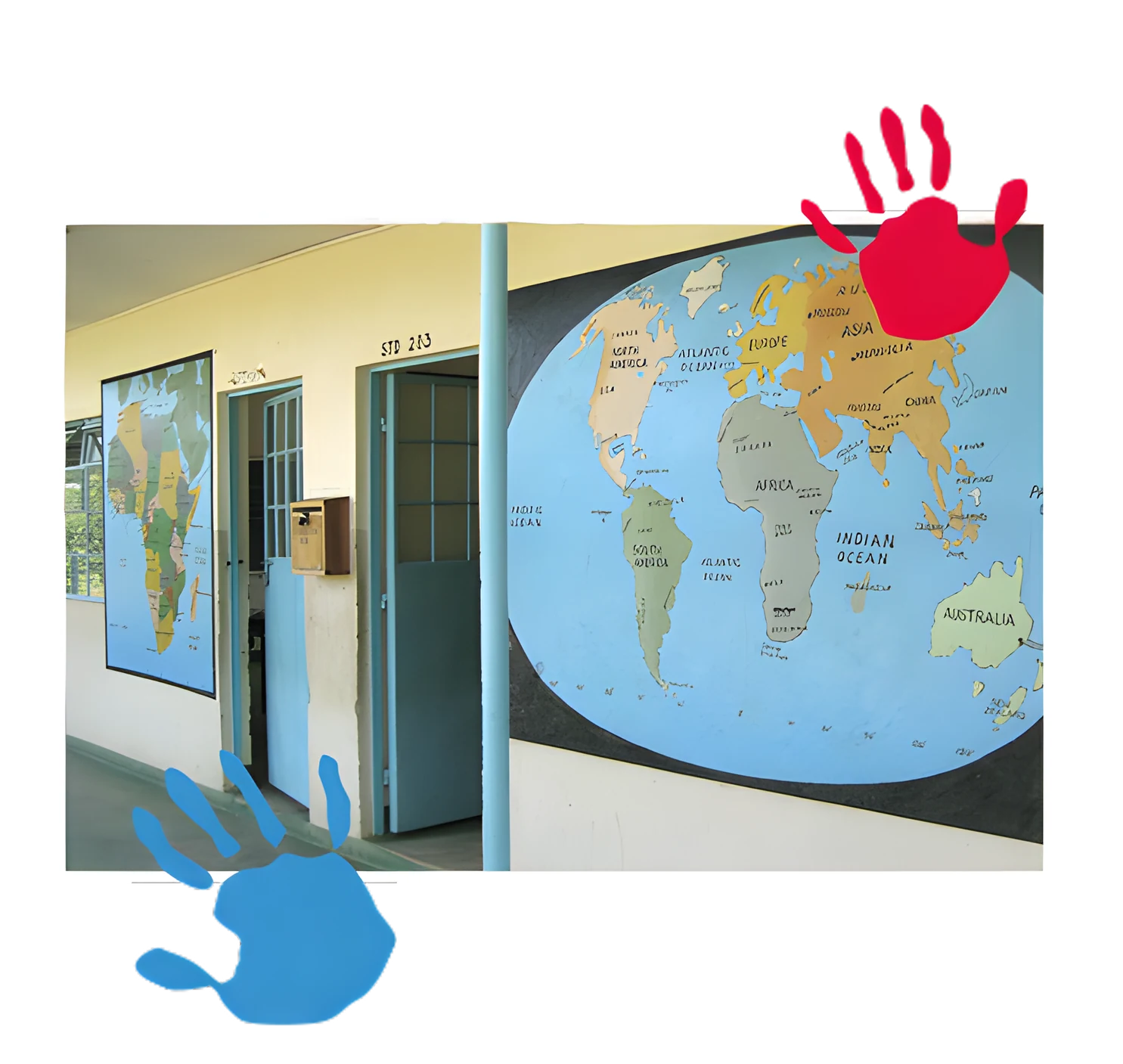 Children in classroom